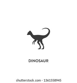 dinosaur icon vector. dinosaur sign on white background. dinosaur icon for web and app