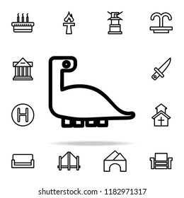dinosaur icon. web icons universal set for web and mobile