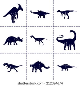 Dinosaur icons