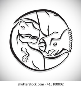 Dinosaur icons
