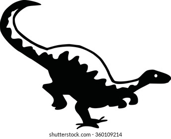 Dinosaur iguanodon