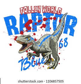 dinosaur illustration for boy's wear, kid's fashion and more