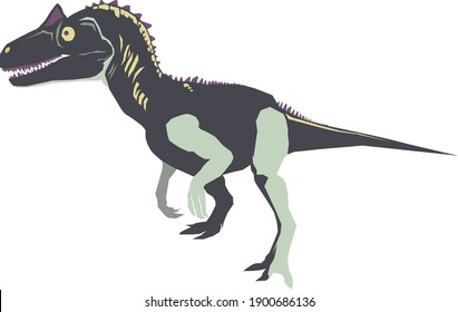 dinosaur illustration, can be used for educational purposes, presentation, for children and much more