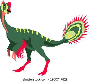 dinosaur illustration, can be used for educational purposes, presentation, for children and much more