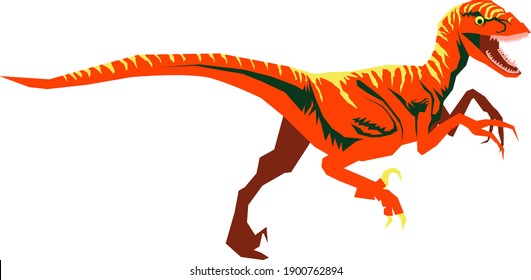 dinosaur illustration, can be used for educational purposes, presentation, for children and much more