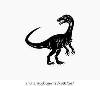 dinosaur Illustration Vector Art Design