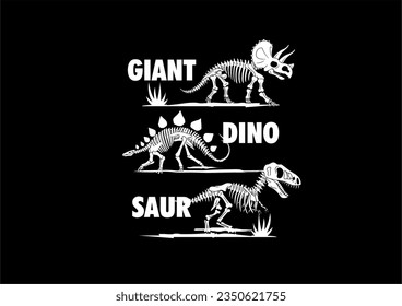 dinosaur illustration vector for children printing