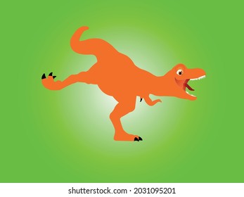 dinosaur illustration vector file. dinosaur animated vector. wild life animals