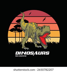 dinosaur image vector illustration design