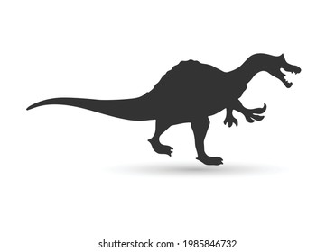 Dinosaur and Jurassic Dinosaur monster icon.