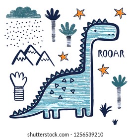 Dinosaur Kids Print