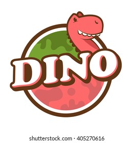 Dinosaur Label