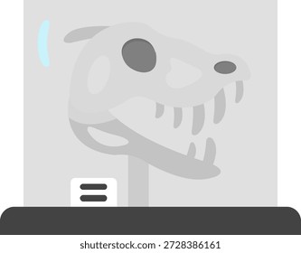 Dinosaur Line vector Icon Design