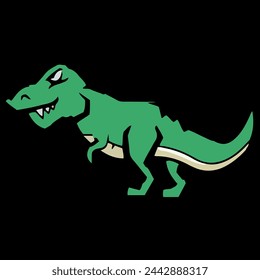 dinosaur logo design vector file godzilla