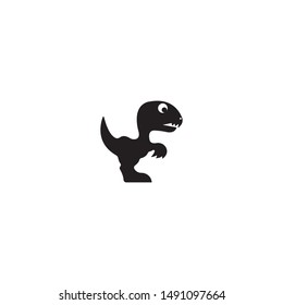 dinosaur logo and icon template, vector
