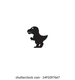 dinosaur logo and icon template, vector