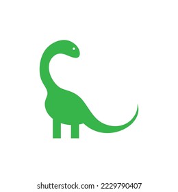 Dinosaur logo image free vector