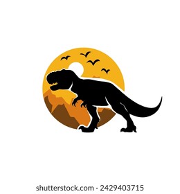 Dinosaur logo vector for your logo