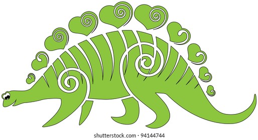  dinosaur in love