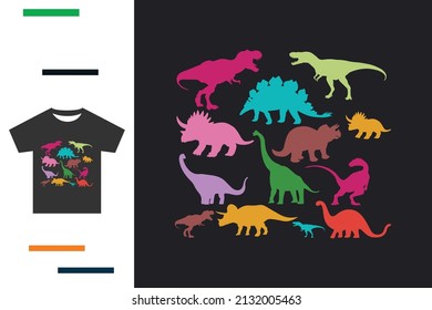 Dinosaur lover t shirt design