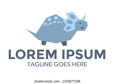 dinosaur mascot character vector logo