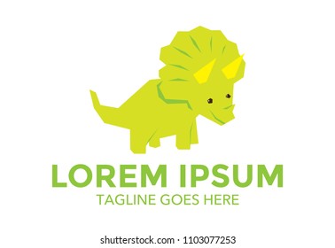 dinosaur mascot character vector logo