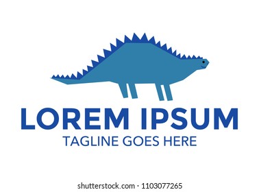 dinosaur mascot character vector logo