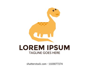 dinosaur mascot character vector logo