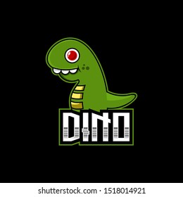 
Dinosaur mascot logo.
Funny, adorable and friendly.