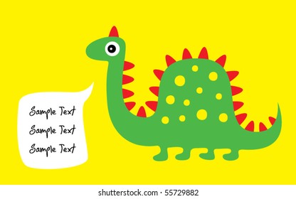 dinosaur message