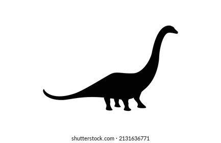 Dinosaur monster animal black prehistoric