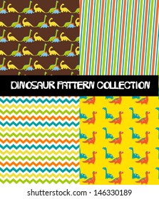 Dinosaur pattern collection