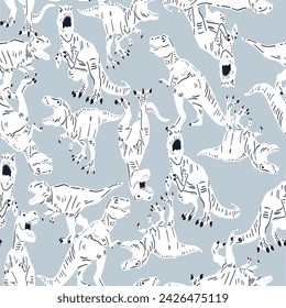 Dinosaur pattern print Ti shirt design for print,typography for T-shirt graphics, poster, print, postcard and other uses