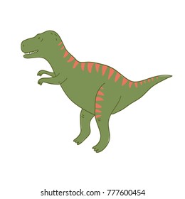 Dinosaur pattern. Vector  illustration. 