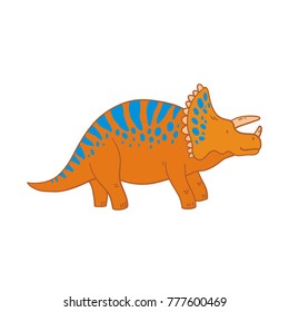 Dinosaur pattern. Vector  illustration. 