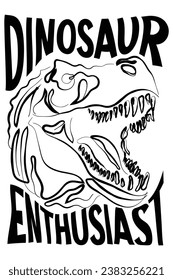 arte de afiches de dinosaurios. Diseño obsesionado con el dinosaurio. Huella de dinosaurios dibujada a mano.