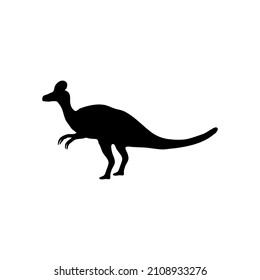 Dinosaur prehistoric animal icon design template vector