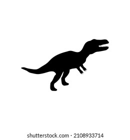 Dinosaur prehistoric animal icon design template vector