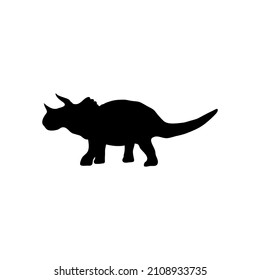 Dinosaur prehistoric animal icon design template vector