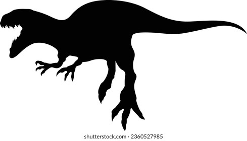 Dinosaur Silhouette, Black Dinosaur Svg, Dinosaur Cut Files svg