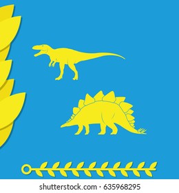 Dinosaur Silhouette icon.