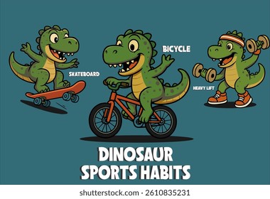 dinosaur sports habits in the world