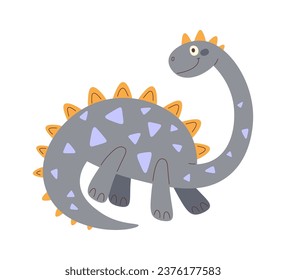 Dinosaur Standing Animal Vector Illustration