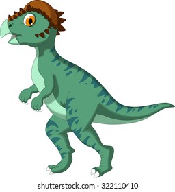 Dinosaur Stegoceras cartoon for you design