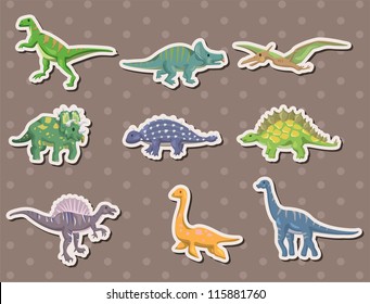 dinosaur stickers