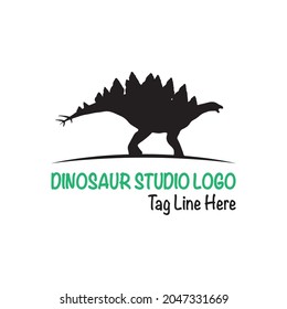 dinosaur studio logo, Dino logo icon designs, Vector dinosaur logo concept