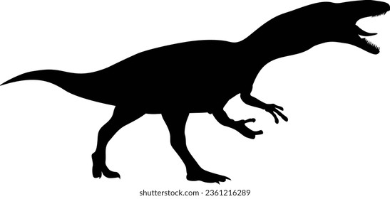 Dinosaur Svg Vector Art, Black Dinosaur Svg svg