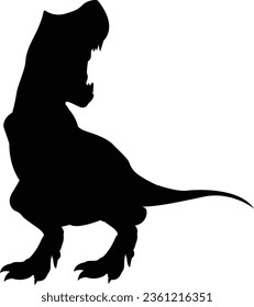 Dinosaur Svg Vector Art Dinosaur Silhouette SVG svg