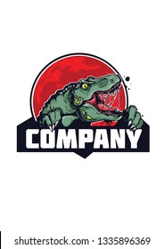 
Dinosaur [T rex ]Logo for use in various companies or used in various designs on products