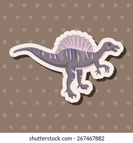 dinosaur theme elements vector,eps